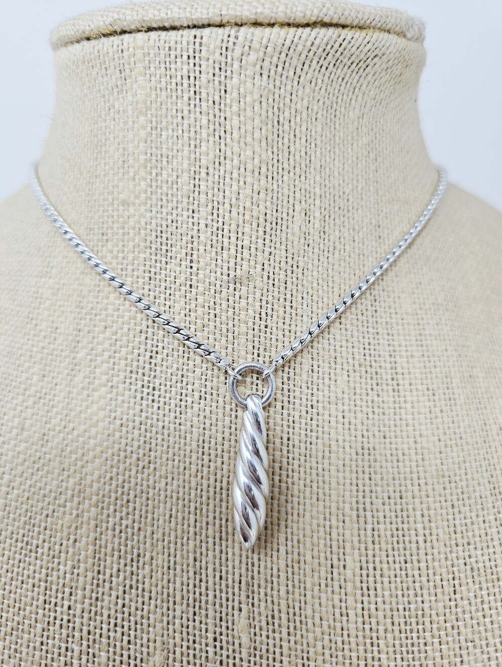 Sterling Silver Necklace Drop Pendant
